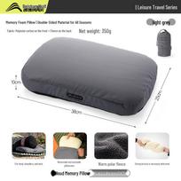 Beishanlang Outdoor Memory Foam Travel Pillow 38*25cm