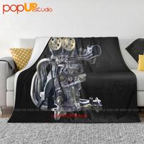 Manifold Pistons Valve Spring Headers Ultra-Soft Blanket Quilt Winter Sofa Cover Bed Covers Size: 75*100cm, Weight: 230 GSM