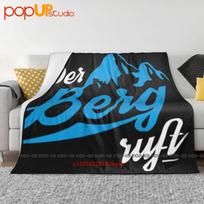 Randonnee Le Berg Appelle Escalade Alpiniste Hommes Chemise 4 Heros Ultra-Soft Blanket Quilt Winter Sofa Cover Bed Covers Size: 75*100cm, Weight: 230 GSM