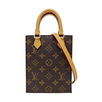 [Pre-Owned] Petit Sac Plat Classic Monogram Music Score Bag Coated Canvas Leather Shoulder Crossbody Tote Mini - Excellent #PI6WAO ONE SIZE