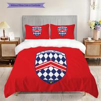 Vibrant Emblem Diamond Bedding (1 * duvet cover + 2 * pillowcase, without core) 2D Flat Soft and comfortable Bedding set Christmas birthday gift 135x200cm