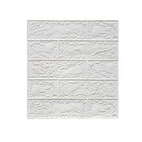 Peel and Stick 3D Imitation Brick Wall Stickers Waterproof Decorative Stickers  TV Backdrop Style G