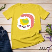 Kawaii So Cute Sushi Funny Anime Food Costume Shirt Unisex T-shirt 3 L