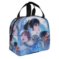 Korean Action Adventure Game Stellar Blade Cartoon  Lunch Bag Men Women  Warm Cooler Insulated Lunch Box for School One Size