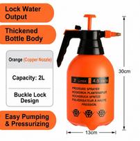 2L/3L Hand Pressure Water Sprayer Portable Garden Sprayer Disinfection Spray Bottle Plants Sprinkler Car Wash Spray Watering Can