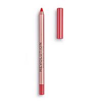 Revolution satin kiss ruby red lip liner