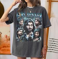 Vintage Alan Wake T-shirt, Girl Dinner Shirt, Retro Gaming Bootleg Graphic Tee, Survival Horror Game T-Shirt, Video Game Fan Gift S