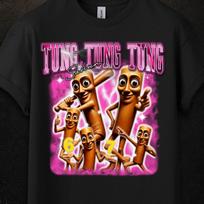 Tung Tung Tung Sahur T Shirt, Brainrot Shirt, Italian Brainrot, Tralalero Tralala, Triple T, Meme Shirt, Brainrot Gifts S