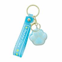 Cartoon Squeeze Toy Glowing Fidget Toy Key Ring Bag Pendant Cat Paw Key Chain  School Kids Style 1