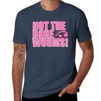 Not The Bore Worms Tshirt Plus Size Nonshrink Tshirt S