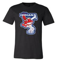 Cleveland Indians Chief Wahoo Stadium Black Unisex All Size S