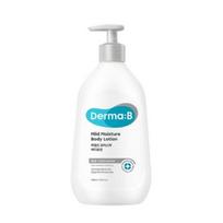 Derma:B Mild Moisture Body Lotion Fragrance-Free 400ml – Gentle Hydrating Body Lotion for Sensitive Skin