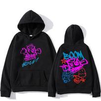 Arcane Jinx Cartoon Hooded Long Sleeve Harajuku Kawaii Fashion Sweatshirt Graphic Printing Vintage Clothing Cute  Hoodies & Sweatshirts Men’s S juoda