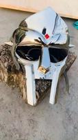 MF Doom Kaukė Gladiatorius Mad-villain 18G Plienas Žalvaris Veido Šarvai Viduramžių Šalmas M aero