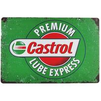 Shabby Chic Vintage Metal Tin Signs Gulf Esso Agip Man Cave Plate Motor Oil Garage Wall Stickers Gas Decor Plaque 20x30cm（7.8x11.8inch）
