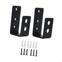 Door Barrier Brackets ,Door Clamps Security Bar for Home 2 pieces