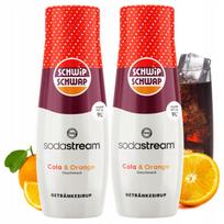Sodastream Shwip Shwap Cola with Orange Syrups Set of 2 Concentrates