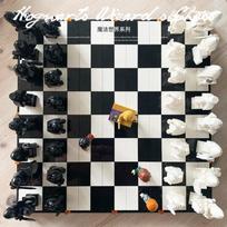 1028-piece Wizard Chess Building Blocks – Educational Chess-themed Building Blocks for Children – Gift for Boys and Girls 1028pcs