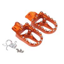 For BETA RR 2T 4T 125 250 300 350 390 400 430 450 480 498 520 525 Motorcycle Accessories Footrest Foot Pegs Pedal Footpegs oranžinė