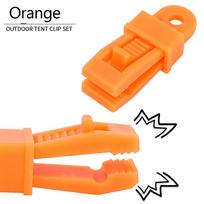 10pcs Tarp Clips, Tarp Clamps, Tarp Clips Thumb, Tarp Clips Heavy Duty Lock Grip, Plastic Tent Clips Clamps, Poly Tar
