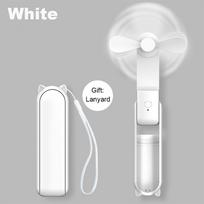 Mini Portable Handheld Fan 2000mAh USB Rechargeable Folding Small Pocket Fan with Handy Power Bank Foldable Hand Fan for Outdoor juoda