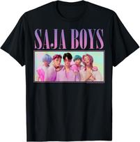 Kpop Demon Hunters Saja Boys Group Shot T-Shirt XXXXL