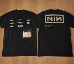 Nine Inch Nails Peel It Back Tour 2026 Who Wants To Live Forever Shirt Reprint XL