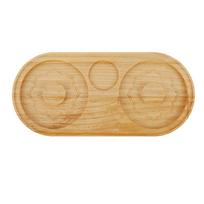 Double Plate Margarita Salt Rimmer Reusable Sugar Rimmer Glass Rimmer  Cocktail Seasoning Wood