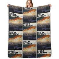Disco Elysium Throw Blanket Versatile Cozy Throw Blanket for All Occasions Size: 75*100cm, Weight: 230 GSM