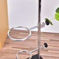 50Cm Chemistry Laboratory Retort Base Stand Support Lab Flask Clamp+3 Ring Clamp