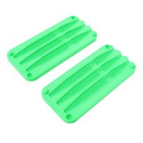 Soft Lure Mold PETG Easy Lure Making Injection Mold for DIY Fishing Bait Long Lasting Green