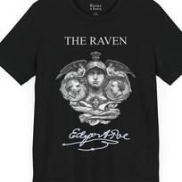 The Raven Tee | Edgar Allan Poe T-Shirt | Poet Shirt | Literary Tee XL