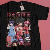 Ranma 1/2 Shirt, Vintage Anime Tee, Ranma Saotome Manga T Shirt, Retro Anime Graphic Tee, Anime Streetwear, anime shirt 3XL