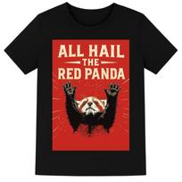 Funny Red Panda T-Shirt, Quirky Wildlife Quote Tee, Cute Animal Graphic Top, Red Panda Lover Gift, Humorous Saying Shirt S