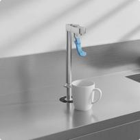 Bar Water Simple Press Control Drink Dispenser Faucet Hand Countertop for Cafes, Restaurants, 26CM