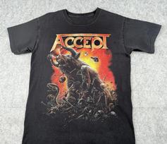 Accept Blind Rage Tour Black T Shirt All Size S To 5XL BL2.1195 Unisex T-Shirt Graphic Tee S