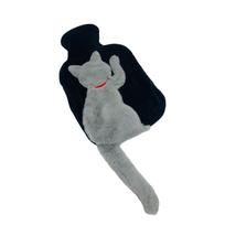 Cartoon Hand Warmer Plush Hot Water Bottle Durable Water Injection Bag  Women juoda