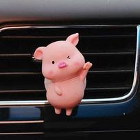 Pig Scent Aromas Diffuser Car Decor Perfume Clip Aromatherapy Clip Air Outlet Car Air Freshener 12