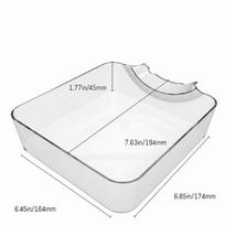 Simple Washing Machine Drain Tray Anti-Overflow Drain Pan  Laundry Room skaidri