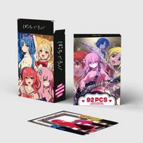 Anime BOCCHI THE ROCK! Lomo kortelė Atvirukas Dvipusis spausdinimas Nuotraukų kolekcijos kortelė 60 cards 32 stickers