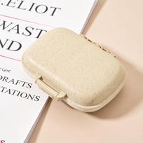 Nešiojama 8 grotelių sandari vaistinėlė – atspari dulkėms ir drėgmei, 7 dienų organizatorius