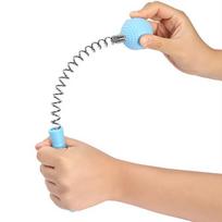Manual Massage Hammer Stick Ball Body Massager Spring Elastic Knock Shoulder Arm Leg Hip Waist Whole Massage Tool random color