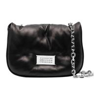 Maison Margiela Glam Slam Logo Chain Shoulder Strap Crossbody Bag Men bags Black SB1WG0019P4300T8013 Basic Set (Bag+Dust Bag)