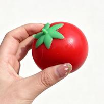 Fake Food Squishy Fluid Tomato Stress Relief Squeeze Toys Slow Rising Simulation Fruit Sensory Fidget Toy Anxiety Relief Gift