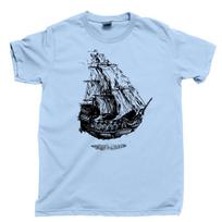 Flying Dutchman T Shirt Davy Jones Locker Shipwreck Sailors Sail Oceans Seas Tee M