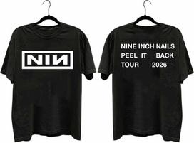 NIN Nine Inch Nails Merch Peel It Back Tour 2026 Shirt Unisex S-5XL S