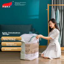Taili Vacuum Storage Bags without Air Pump, Compressed Bags for Bedding, Moving Bags, Organizing Bags, Extra Large Capacity, 4-Piece Set