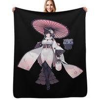 Azur Lane - Takao Throw Blanket Air Conditioner Soft Blanket for Office Home Size: 75*100cm, Weight: 230 GSM