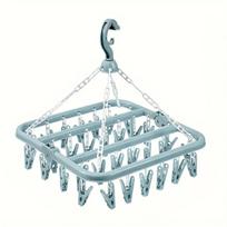 Underwear Socks Clip Clothes Rack,for Bathroom, Bedroom, Closet, Wardrobe, Home, Dormitory, Etc.Clothes Pins mėlyna