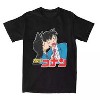 Detective Conan anime character T-shirt XL